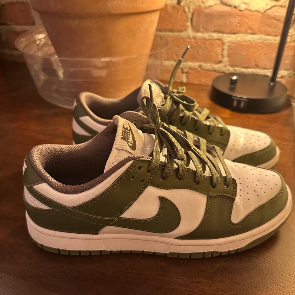 Olive Nike Dunks Low